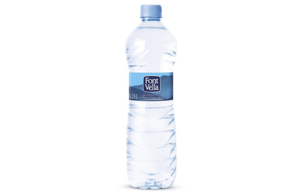 AGUA FONTVELLA 1,25 L.